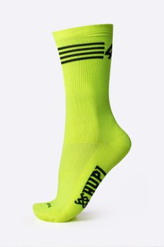 Meia HUPI 42k Split Amarelo Neon