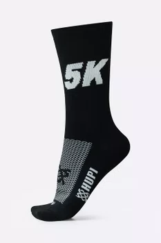 Meia HUPI 5K Preto - LT para pés menores 34-38