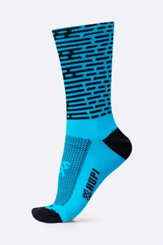 Meia HUPI Biometria Azul