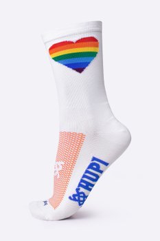 Meia HUPI Colorful Heart - LT para pés menores 34-38