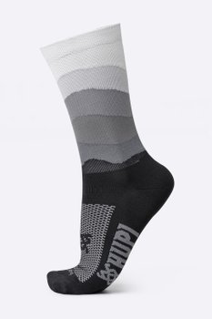 Meia HUPI Colors Preto e Cinza
