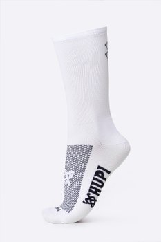 Meia HUPI Double X Branco - Tamanho Plus 42-46