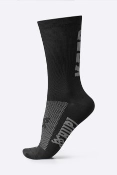 Meia HUPI Keep Running Preto Plus (42 a 46)