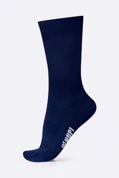 Meia HUPI Lisa Azul Marinho - Tamanho Plus 42-46