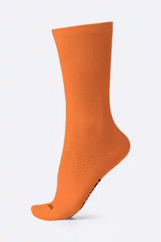 Meia HUPI Lisa Laranja Neon - Tamanho Plus 42-46