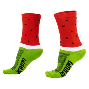 Meia HUPI Melancia - LT para pés menores 34-38