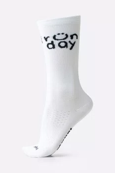 Meia HUPI Run Day Branco - LT para pés menores 34-38 Meia HUPI Run Day Branco - LT para pés menores 34-38
