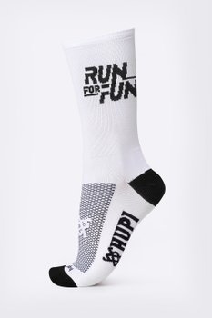 Meia HUPI Run For Fun Branca