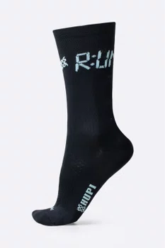 Meia HUPI Run Preto Meia HUPI Run Preto