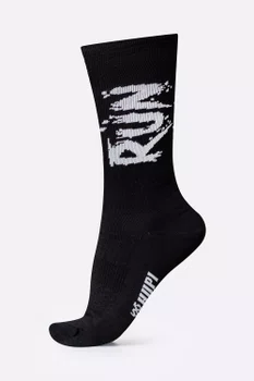 Meia HUPI Run Splash Preto