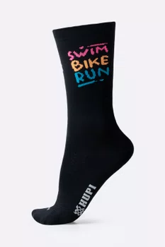 Meia HUPI Run Swim Bike Run Plus para Pés Maiores 42 ao 46 Meia HUPI Run Swim Bike Run Plus para Pés Maiores 42 ao 46