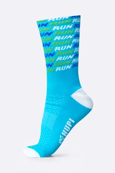 Meia HUPI Run Tri Azul