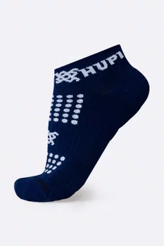Meia Curta para Corrida HUPI Running Pro Azul Marinho Meia Curta para Corrida HUPI Running Pro Azul Marinho