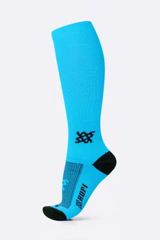 Meia Longa HUPI Lisa Azul