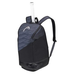 Mochila Raqueteira HEAD Tênis Djokovic Chumbo e Preto