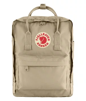 Mochila Fjällräven Kånken Clássica Bege Escuro
