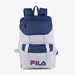 Mochila Fila Icon Branco/Marinho Unisex