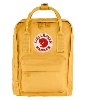 Mochila Fjällräven Kånken Mini Amarelo