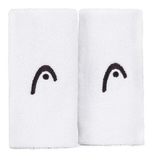 Munhequeira HEAD Wristband Grande Branca Par