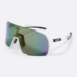 Óculos de Sol  HUPI Andez Cristal/Preto - Lente Roxo Espelhado