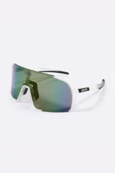 Óculos de Sol  HUPI Andez Cristal/Preto - Lente Roxo Espelhado