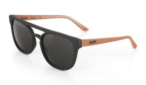 Óculos de Sol HUPI Bondi Preto/coral - Lente Preto
