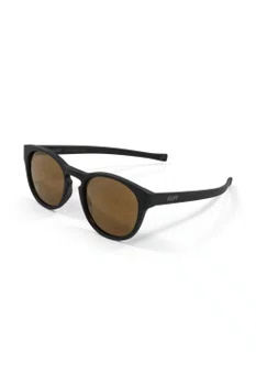 Óculos de Sol HUPI Dakar Preto Fosco - Lente Dourada