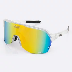 Óculos de Sol HUPI Huez Cristal - Lente Dourado Espelhado