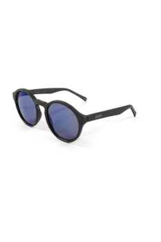 Óculos de Sol HUPI KONA Preto Fosco - Lente Azul Espelhado