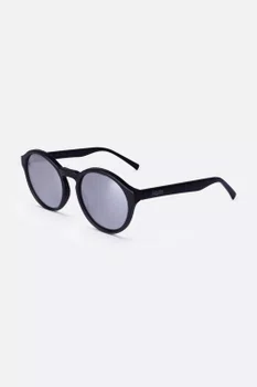 Óculos de Sol HUPI Kona Preto Fosco - Lente Prata