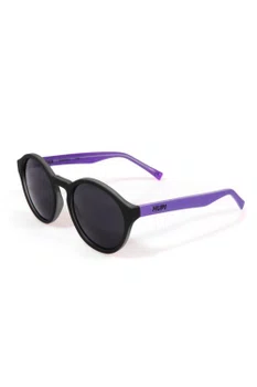 Óculos de Sol HUPI Kona Preto/Roxo - Lente Roxo Espelhado