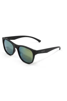 Óculos de Sol HUPI Macau Preto Fosco - Lente Verde Espelhado