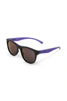 Óculos de Sol HUPI Macau Preto Fosco/Roxo - Lente Roxo Espelhado
