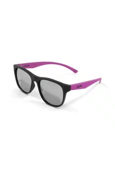Óculos de Sol HUPI Macau Preto/Pink - Lente Prata