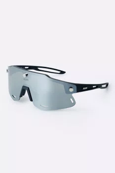 Óculos de Sol HUPI Magnetic Preto - Lente Prata