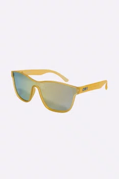 Óculos de Sol HUPI Major Amarelo - Lente Dourado Espelhado