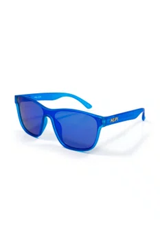 Óculos de Sol HUPI Major Azul - Lente Azul Espelhado