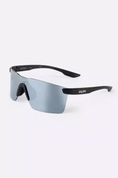 Óculos de Sol HUPI Nitro Preto Lente Prata Espelhado