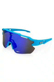 Óculos de Sol HUPI Quiriri Azul - Lente Azul Espelhado