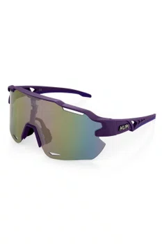 Óculos de Sol HUPI Quiriri Roxo - Lente Roxo Espelhado