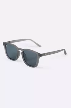 Óculos de Sol HUPI Rookie Cristal Prata Lente Preta