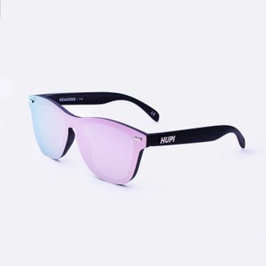 Óculos de Sol HUPI Seasons Preto - Lente Rose Espelhado
