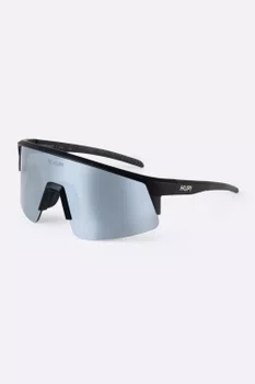 Óculos de Sol HUPI Sprint Preto Lente Prata Espelhado