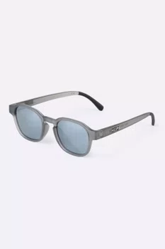 Óculos de Sol HUPI Vibe Cinza Lente Prata Espelhado