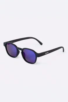 Óculos de Sol HUPI Vibe Preto Lente Azul Espelhado