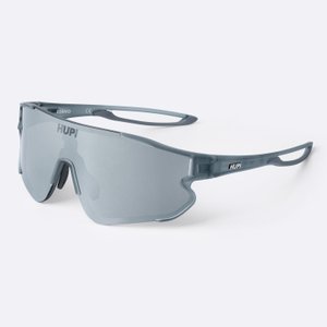 Óculos de Sol HUPI Bornio Cinza - Lente Prata Espelhada