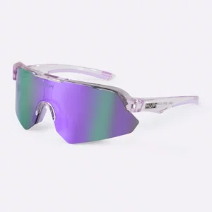 Óculos HUPI Core Cristal Roxo Lente Roxo Espelhado