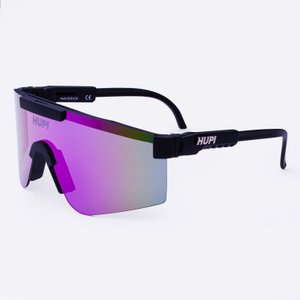 Óculos de Sol HUPI Maverick Preto - Lente Roxo