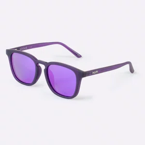 Óculos HUPI Rookie Cristal Roxo Lente Roxo Espelhado