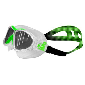 Óculos de Natação Speedo Omega Swim Mask Verde Fume Óculos de Natação Speedo Omega Swim Mask Verde Fume